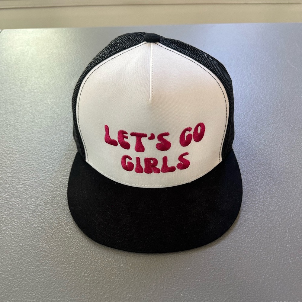 Women’s “Let’s Go Girls” Trucker Hat with Red Embroidery